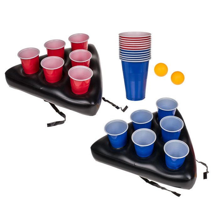 Bierpong Hoed - Opblaasbaar - Set van 1 hoed met accessoires