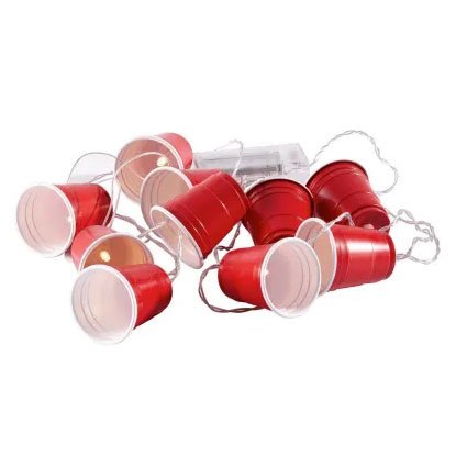 Red Cup LED Lichtsnoer - Lichtslinger - Beer pong bekers