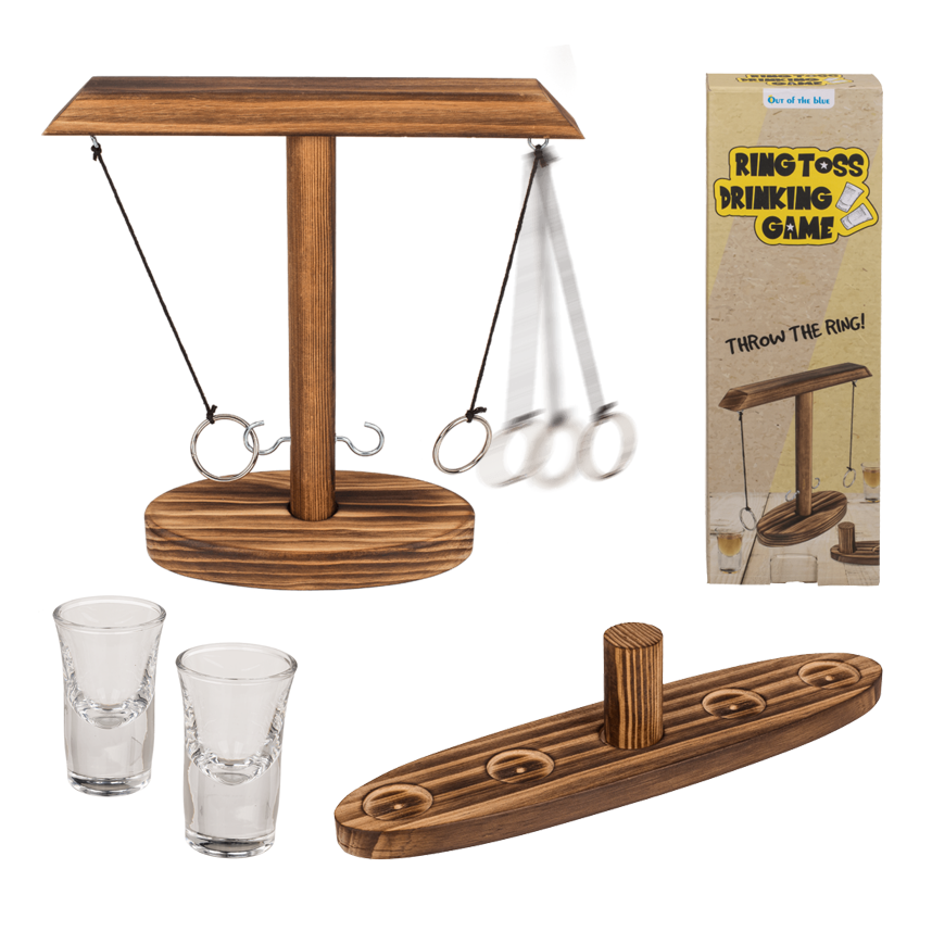 Houten Ringwerp Drankspel - Ring Toss