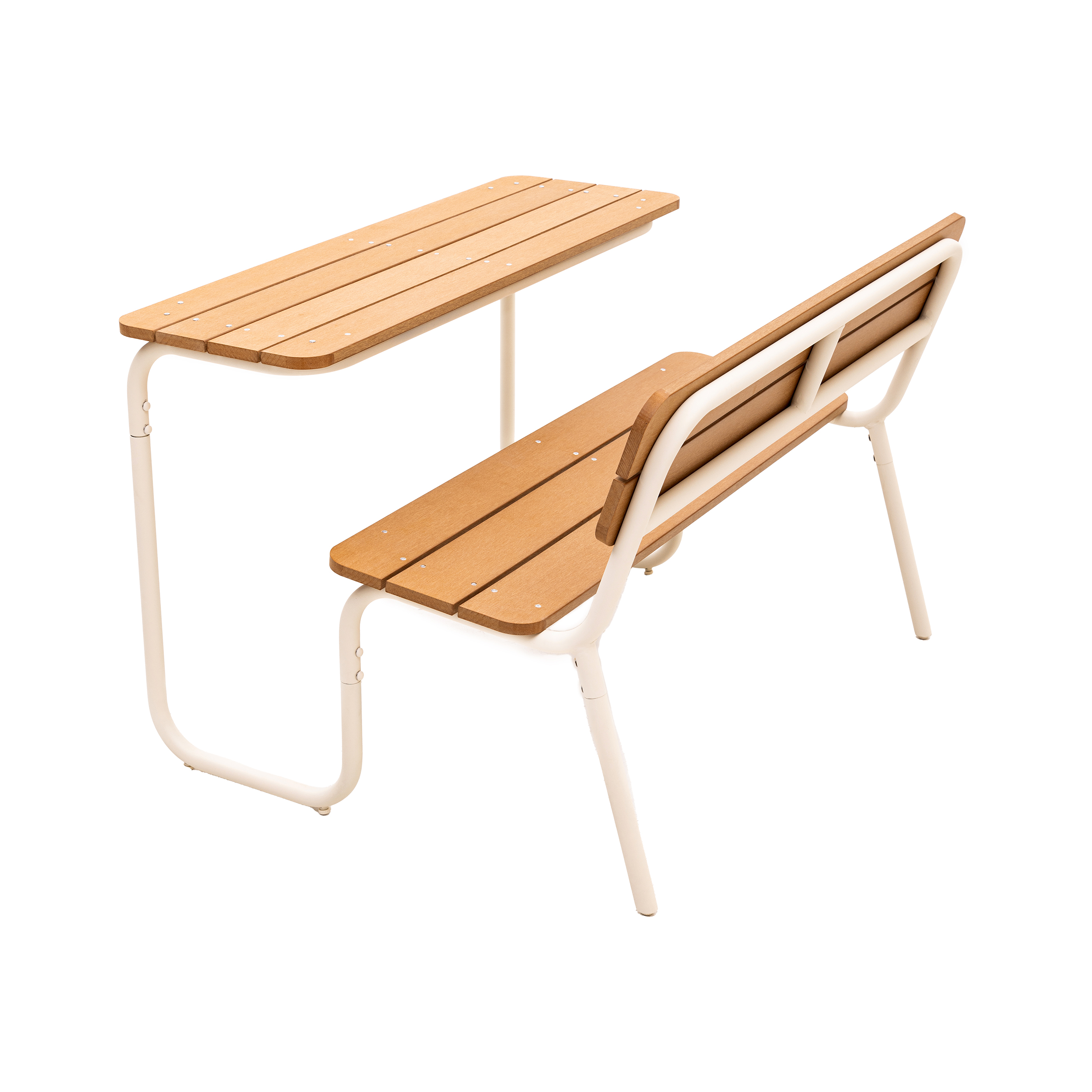 Soullmate Picknicktafel - Beige-Polywood