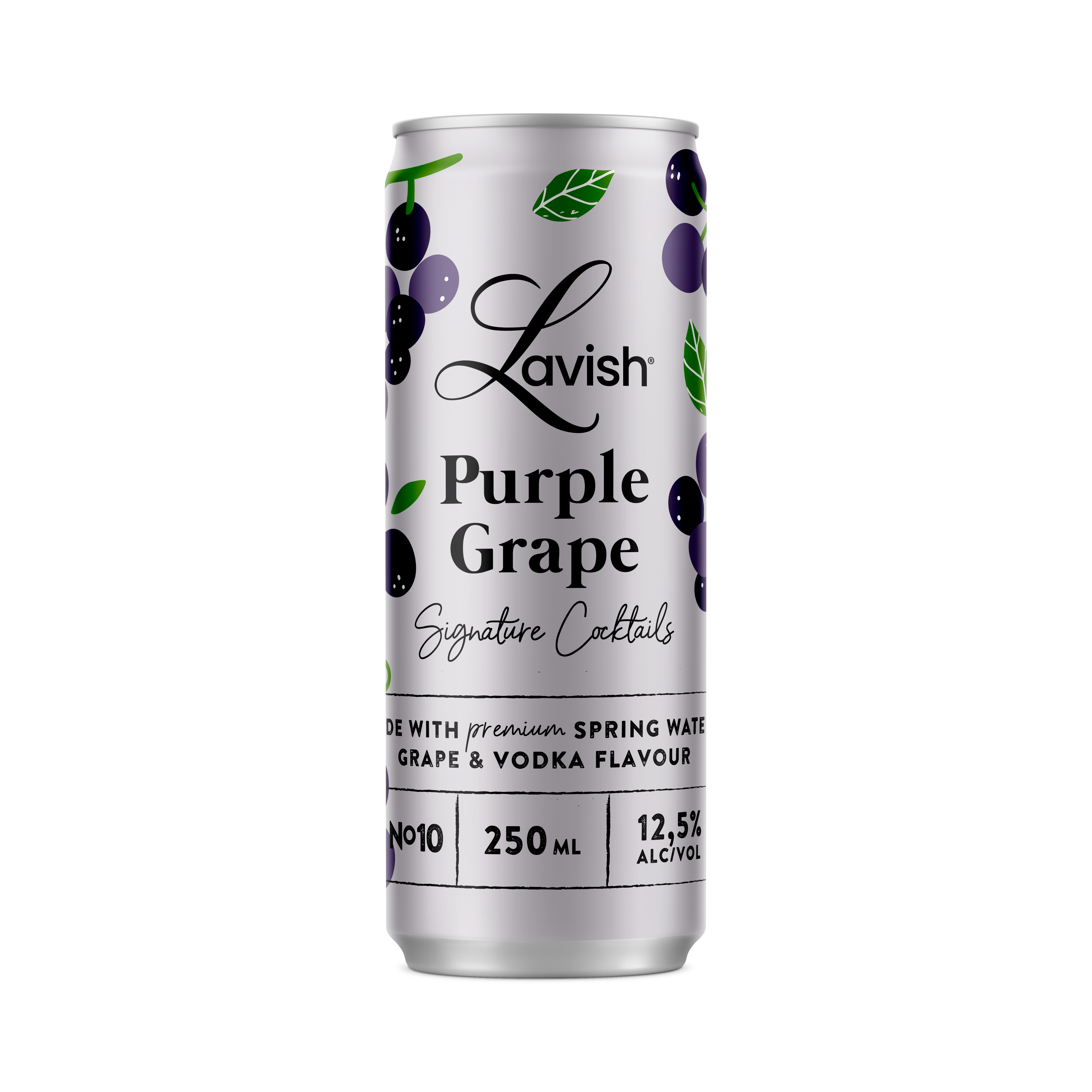 Lavish Purple Grape Signature Cocktail - 250ml - 12,5% alc.