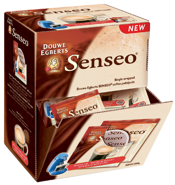 Koffiepads Douwe Egberts Senseo regular 50 stuks