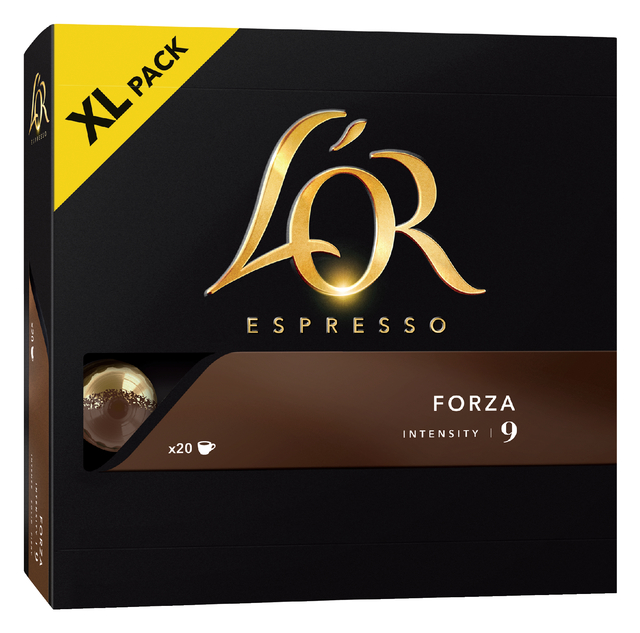 Koffiecups L'Or espresso Forza 20 stuks