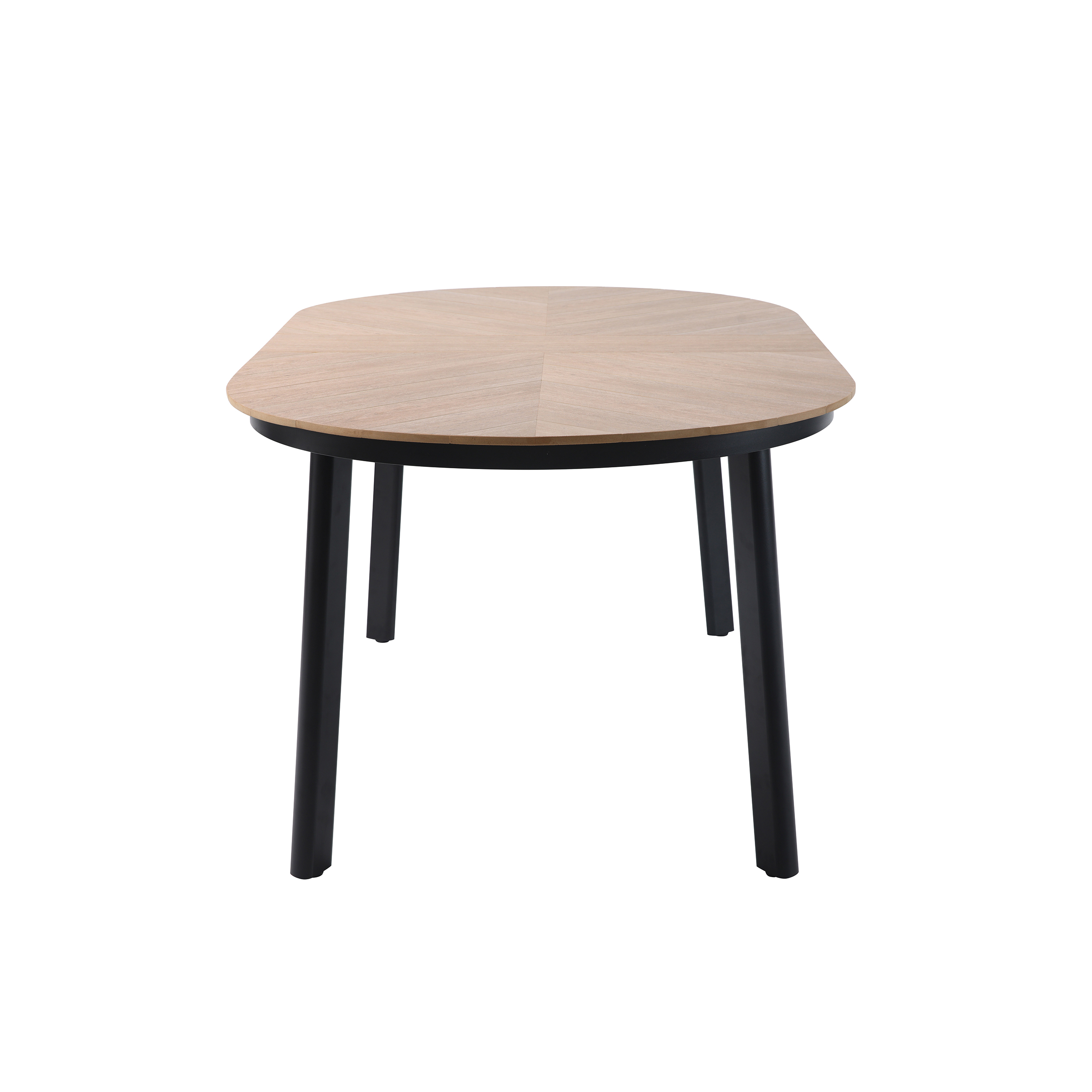 Polly Dining Tuintafel - Zwart-Wood