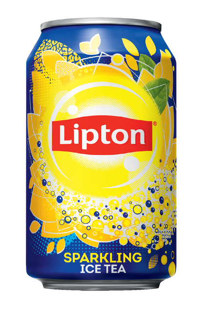 Frisdrank Lipton Ice Tea sparkling blik 330ml