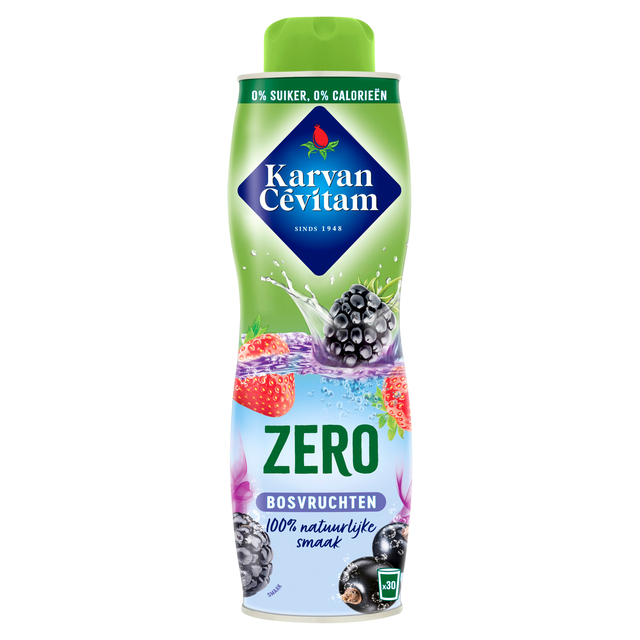 Siroop Karvan Cevitam bosvruchten 0% suiker 600ml