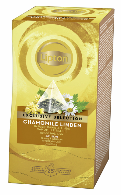 Thee Lipton Exclusive kamille linde 25x2gr