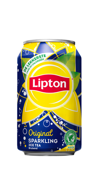 Frisdrank Lipton Ice Tea sparkling blik 330ml