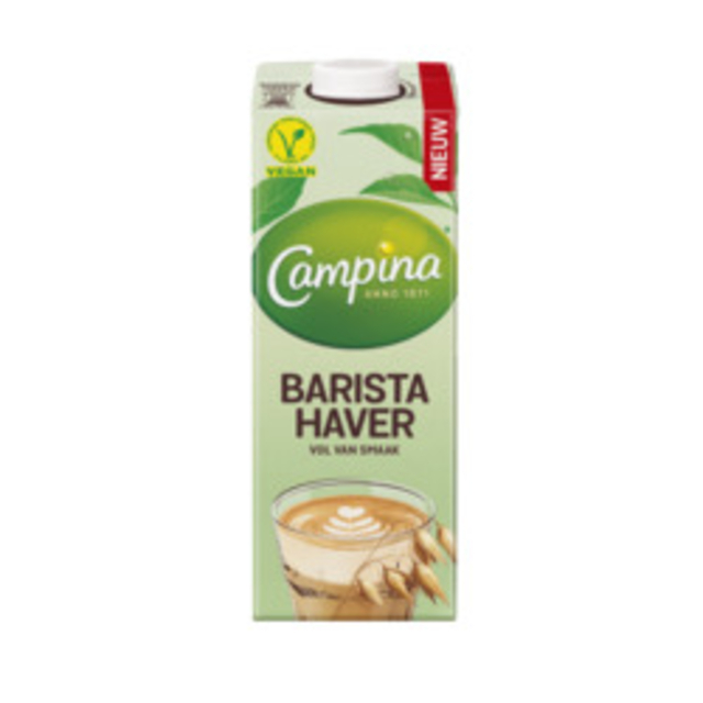 Haverdrink Campina plantaardig Barista pak 1 liter